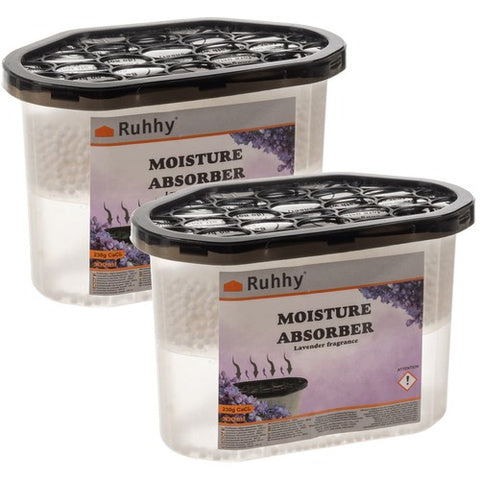 Lavendel fugtabsorber - 2x500ml til hjemmet