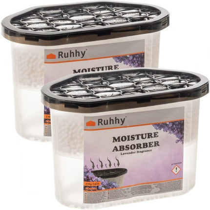 Lavendel fugtabsorber - 2x500ml til hjemmet