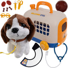 Little vet sæt med transportkasse og tilbehør