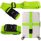 Sikker bagagestraps med kombinationslås og justerbar længde