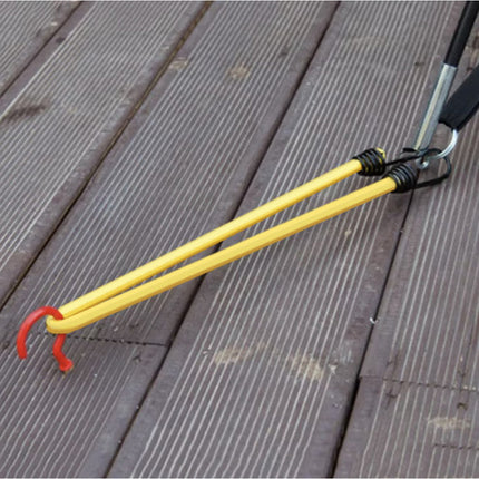 Luggage securing straps med hooks - 12 elastiske transportstropper