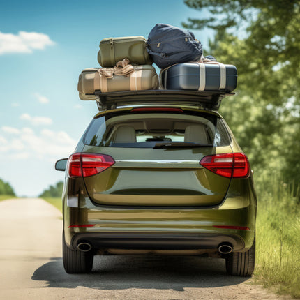 Luggage securing straps med hooks - 12 elastiske transportstropper