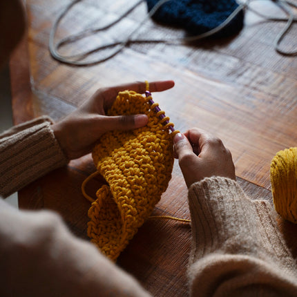 69-delt hæklesæt med ergonomiske kroge og opbevaringsetui