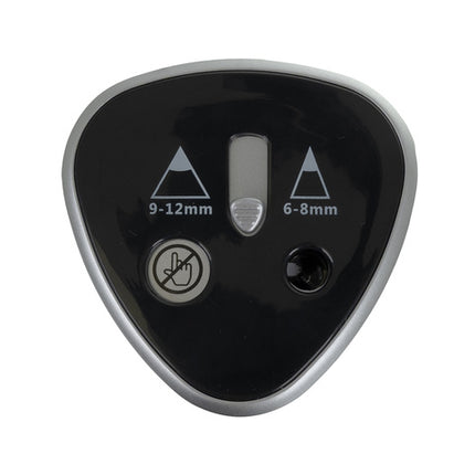 Elektrisk blyantspidser med to huller og udskiftelige blade