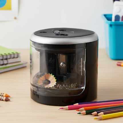 Elektrisk blyantspidser med to huller og udskiftelige blade