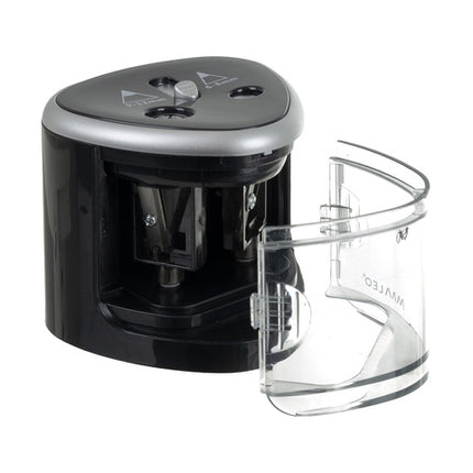 Elektrisk blyantspidser med to huller og udskiftelige blade