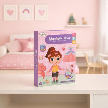 Magnetisk puslespil med mode og kreative muligheder