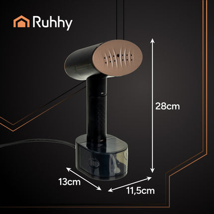 Effektiv 2000W dampstryger med touchscreen og tilbehør
