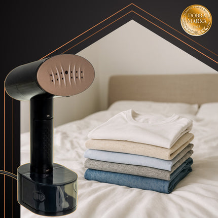 Effektiv 2000W dampstryger med touchscreen og tilbehør