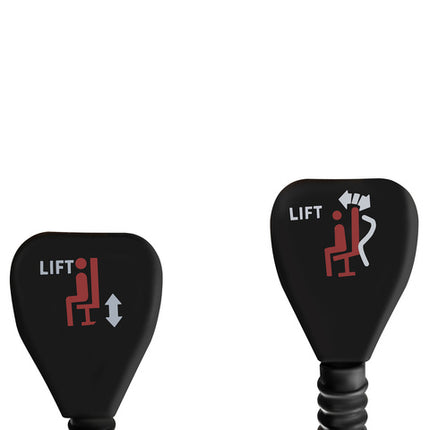 Kontorstol med fodstøtte - komfortabel og justerbar