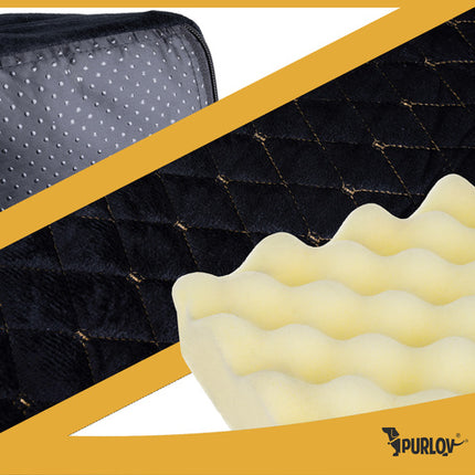 Orthopædisk hundeseng i størrelse S med skridsikker bund