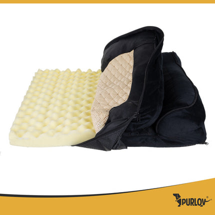 Orthopædisk hundeseng i størrelse S med skridsikker bund