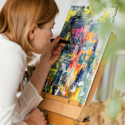 Maleredskaber Sæt - 8 Malerplader til Kreativ Udfoldelse