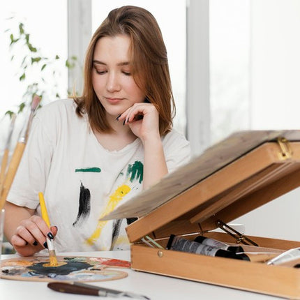 Maleredskaber Sæt - 8 Malerplader til Kreativ Udfoldelse