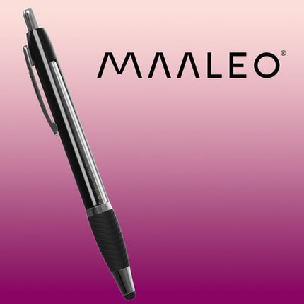 Sæt med 6 Penne og Noteark – 3 Blå + 3 Sorte