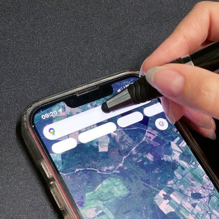 Sæt med 6 Penne og Noteark – 3 Blå + 3 Sorte