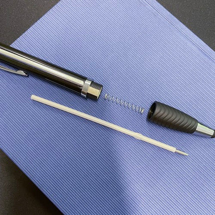 Sæt med 6 Penne og Noteark – 3 Blå + 3 Sorte