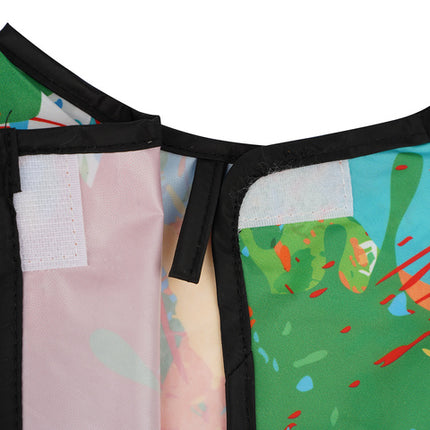 Vandafvisende malerforklæde til børn 1-3 år med lange ærmer