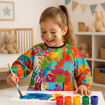 Vandafvisende malerforklæde til børn 4-6 år