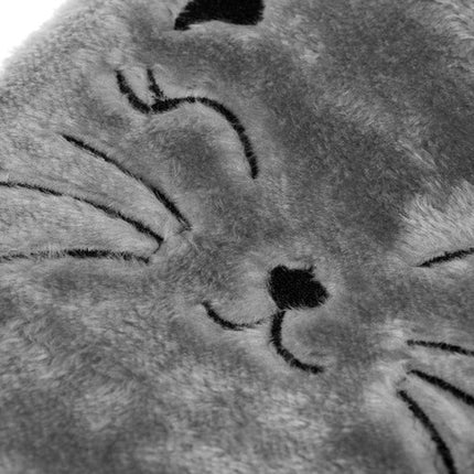 Varmepude med Plys Cover "Kat" 1.8L – Komfort og Sjov til Kolde Dage