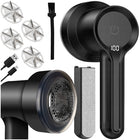 Trådløs stofshaver med 4 skærehoveder og hurtig opladning