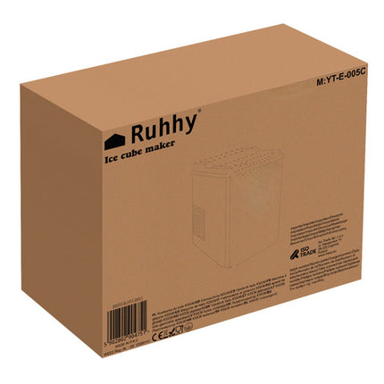 Ismaskine med hurtig produktion og LCD-display