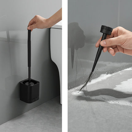 Toiletbørste med elegant stand og effektiv rengøring