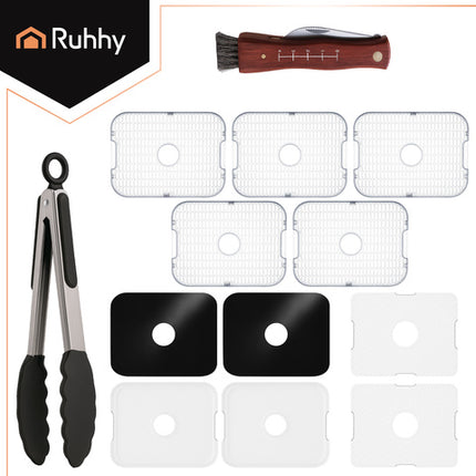 Mushroom Dehydrator med 5 skuffer og LCD-display