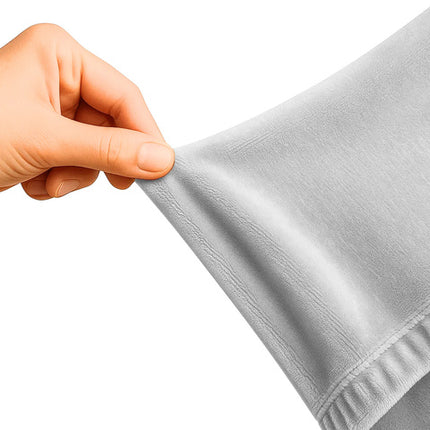 Elegant sofaovertræk i lys grå til hjørnesofaer 145-185 cm