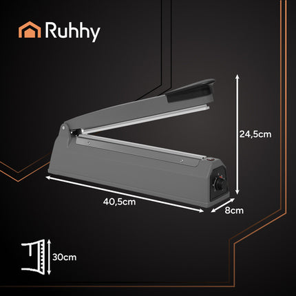 Foil sealer til effektiv indpakning med justerbar svejsetid