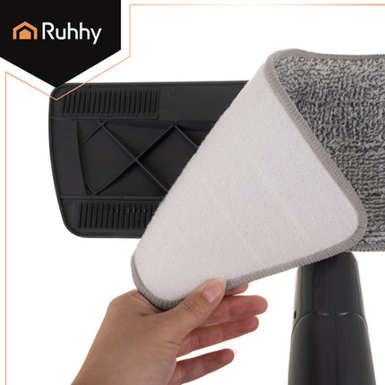 Ruhhy Spray Mop 600ml med Microfiber Klude til Effektiv Rengøring