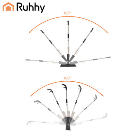 Ruhhy Spray Mop 600ml med Microfiber Klude til Effektiv Rengøring