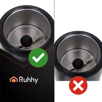 Elektrisk kaffekværn med præcisionskontrol og kompakt design