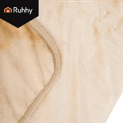 Varm og blød elektrisk tæppe til afslapning og komfort