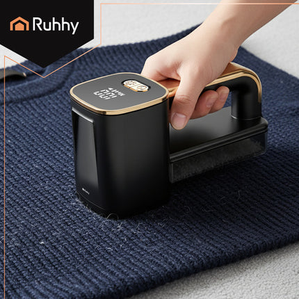 Trådløs stofshaver med LCD-display og LED-lys