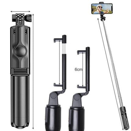 Selfie Stick med Tripod 2-i-1 – Bluetooth & Fjernbetjening