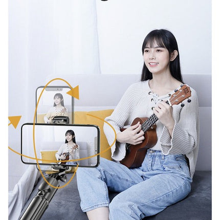 Selfie Stick med Tripod 2-i-1 – Bluetooth & Fjernbetjening