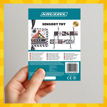 Sensory bog til baby - stimulerer sanser og motorik