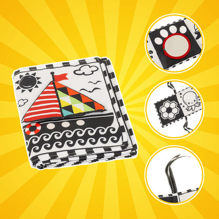 Sensory bog til baby - stimulerer sanser og motorik