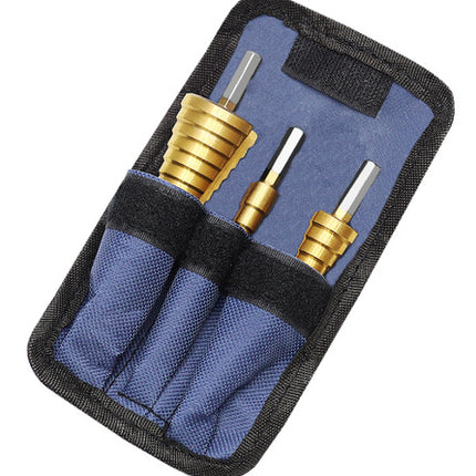 Tapered Drill Set - 3 Stykker til Effektiv Borning
