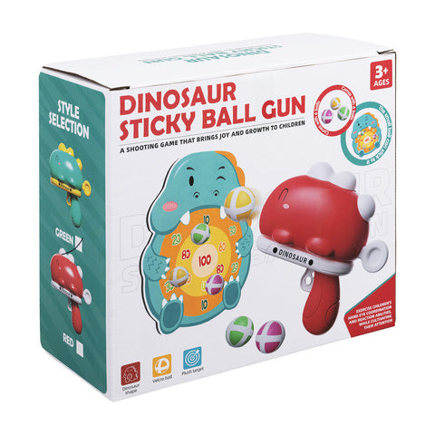 Shooting Dinosaur Spil med Ergonomisk Pistol og Målskjold