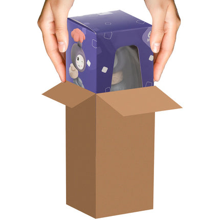 Bløde sanseklodser til børn - 8 stk. i farverigt design