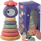 Bløde sanseklodser til børn - 8 stk. i farverigt design