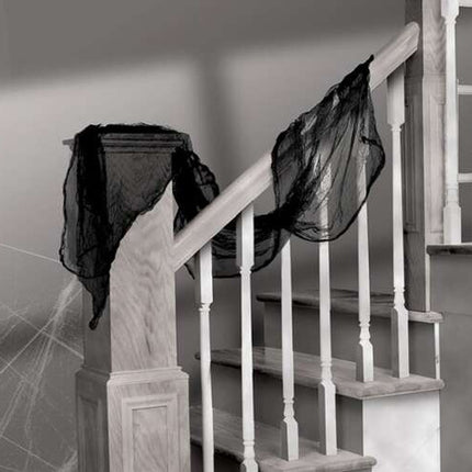 Stor Kunstig Spindelvæv til Halloween – Skab den Perfekte Uhyggelige Stemning