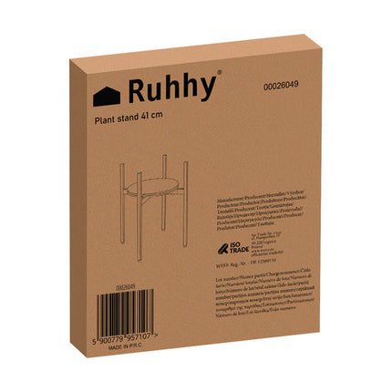 Stilren blomsterstander i loft-stil med stabil konstruktion