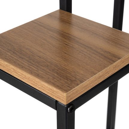 Stående blomsterstand 67 cm med 3 niveauer i metal