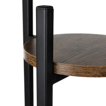 Metal blomsterstander 80 cm med 3 niveauer og stabil konstruktion