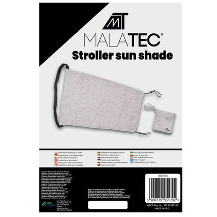 Vandtæt Sol- og Skyggevisir til Barnevogn – Beskytter mod Sol og Regn