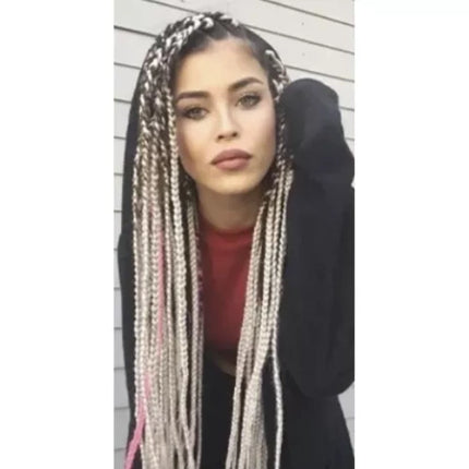 Syntetisk Hårfletning - Lys Blond 60 cm – Let og Komfortabel