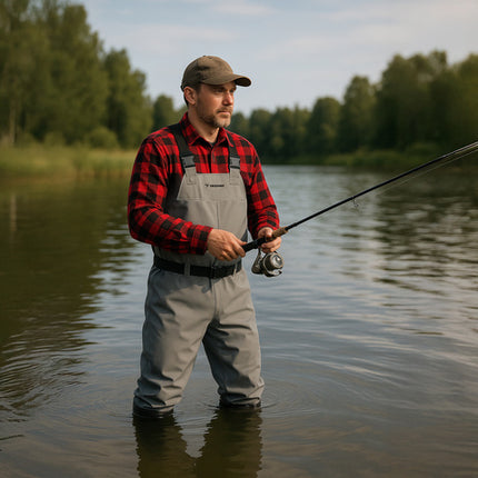 TRIZAND waders - vandtætte og komfortable fiske waders i størrelse 42